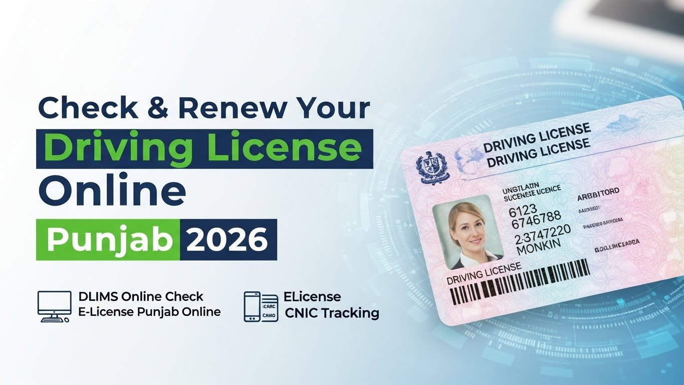 Punjab Driving License Renewal
