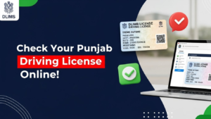 DLIMS Punjab Driving License Verification