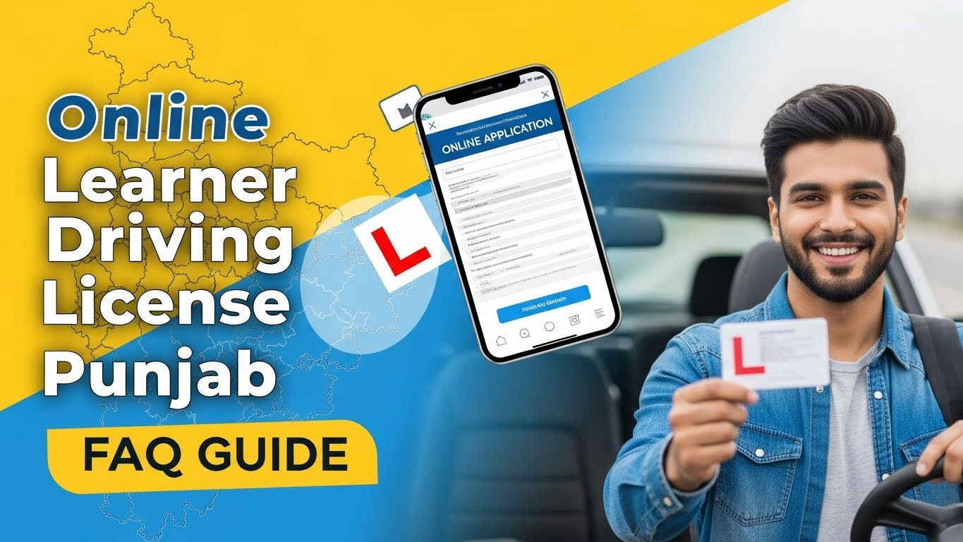 Online Learner Driving License in Punjab