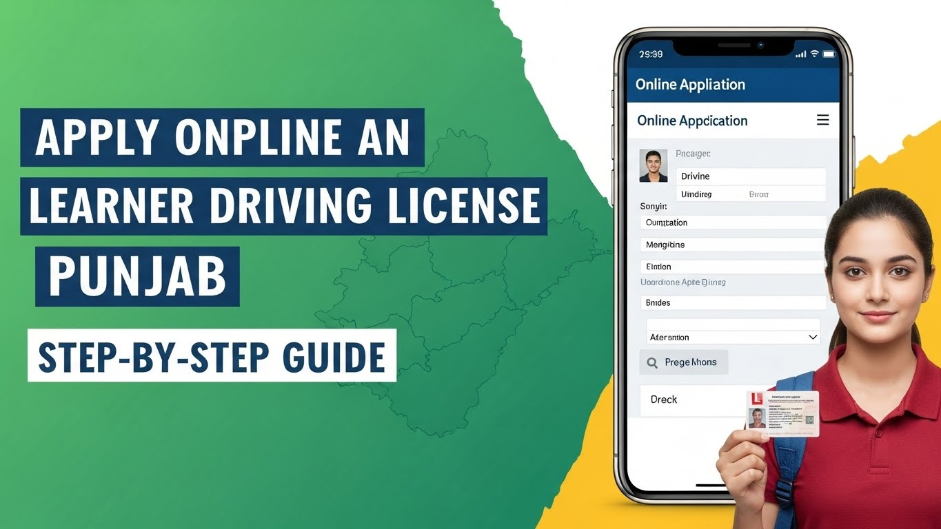How to Apply for an Online Learner Driving License in Punjab